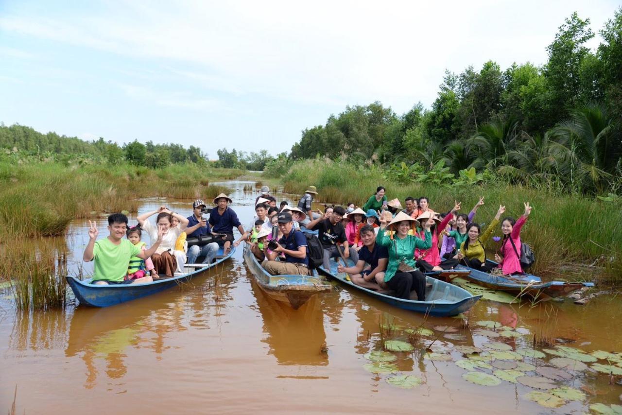 Bungalow - Farmstay Hoa Rung U Minh Cà Mau Kültér fotó