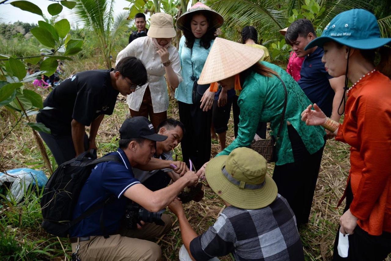 Bungalow - Farmstay Hoa Rung U Minh Cà Mau Kültér fotó