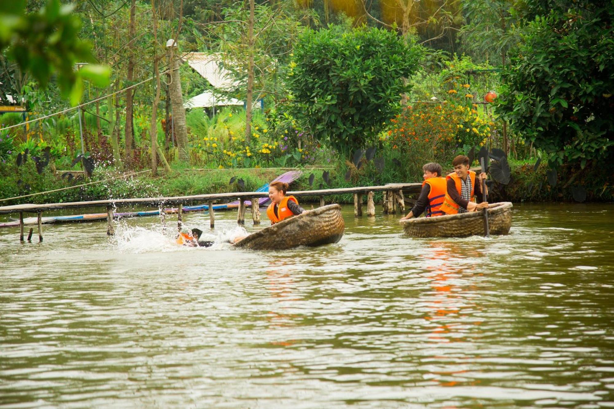 Bungalow - Farmstay Hoa Rung U Minh Cà Mau Kültér fotó