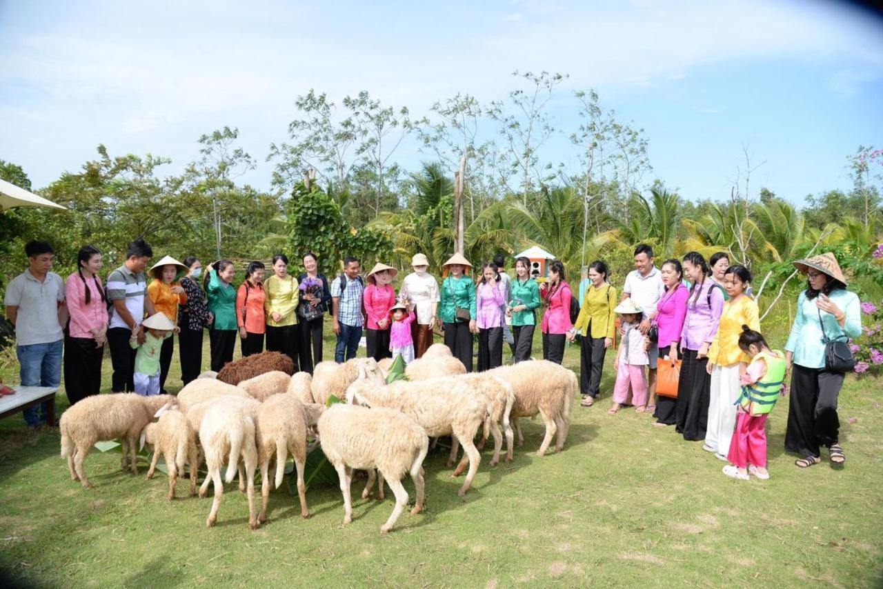 Bungalow - Farmstay Hoa Rung U Minh Cà Mau Kültér fotó